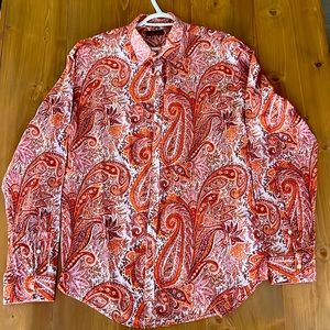 Men’s Lon sleeve button up